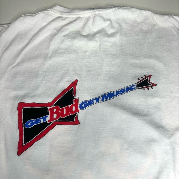Vintage Q95 Bob and Tom “Boatland” T-Shirt - Men’s Size 2XL XXL - Budweiser Back - Picture 6 of 10
